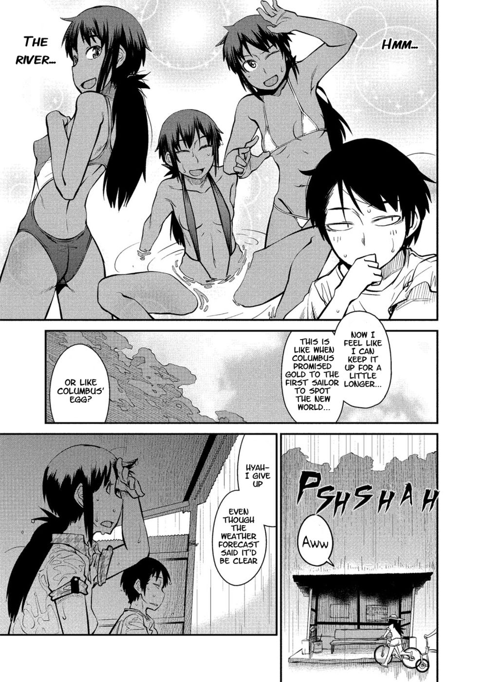 Hentai Manga Comic-Summertime Bus Stop-Read-5